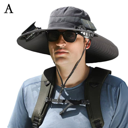 Chapeau Solaire Ventilé™– chapeau rafraîchissant