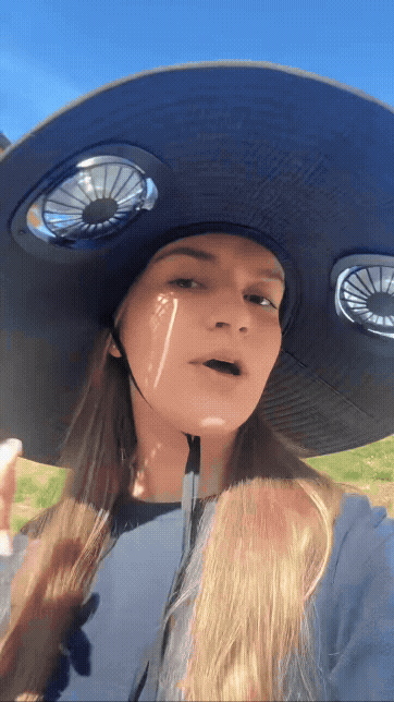Chapeau Solaire Ventilé™– chapeau rafraîchissant